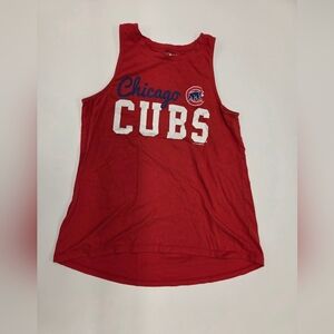 5th & Ocean Chicago Cubs Red MLB Graphic Tee Women's Size XS
